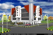 Proposed Commercial Building at Thornhill Road, Allahabad