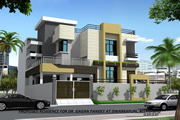 Proposed Residence For Dr. Gagan Pandey at Dwarkapuri, Allahabad